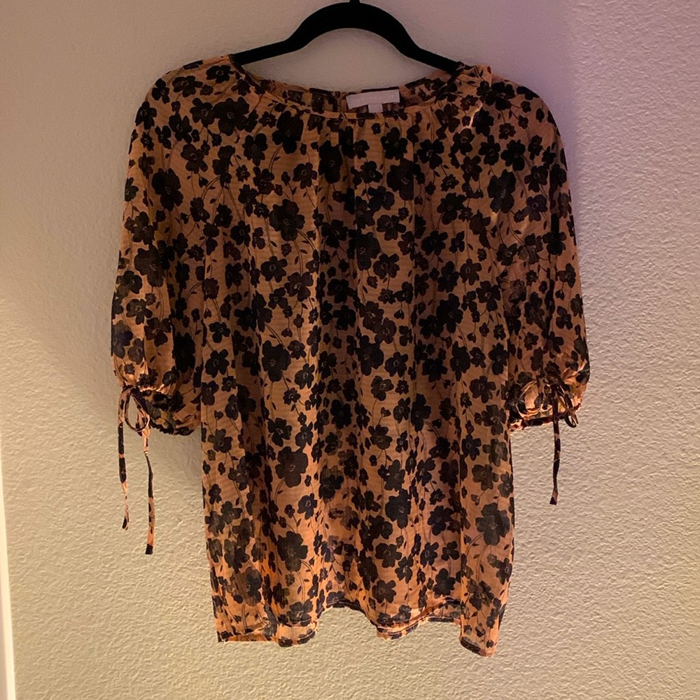 Chelsea 28 NWT Floral Pattern Top, Size: L